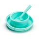 thumbnail image 1 of Juego de Alimentación Munchkin Menta Silicone para Bebés y Niños Pequeños, 1 of 6