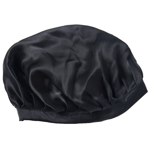 WSTEER Mulberry Silk Sleeping Hat Adjustable Nightcap Long Hair Mobcap for Women Girls