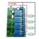 thumbnail image 3 of 2X AD22B04 Relé de 4 Canales DTMF Decodificador de Señal de Tono Módulo de Relé de Control Remoto 12 V CC para PLC Smart Home, 3 of 5