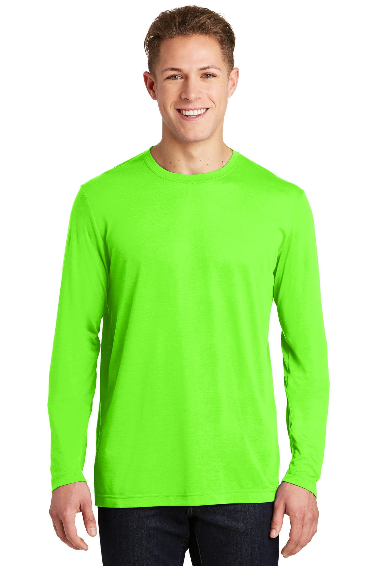 SportTek Sport Tek 1184102 Long Sleeve PosiCharge Competitor Cotton