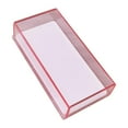 thumbnail image 3 of False Eyelash Storage Box Lash Holder Large Capacity Cosmetic Makeup Tool Extension Tool Portable Acrylic Organizer Empty Lashes Container Pink, 3 of 10