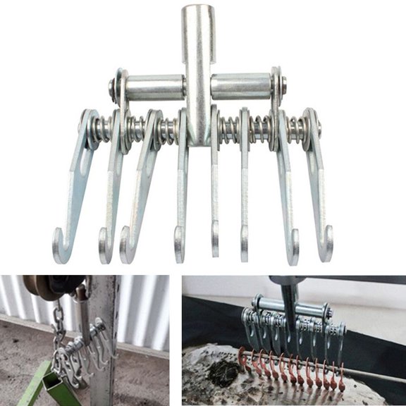 Auto Car Body 8 Finger Dent Repair Puller Claw Hook For Slide Hammer Tool