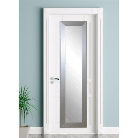 Brandtworks Bm64thinh Wh 3 25 In Designer Slim Full Length Over The Door Mirror Gold