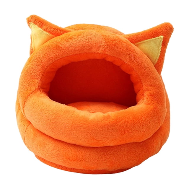 CSChome Hamster Nest Hamster Removable Pad Large Space Bear Shape Pet Hamster House Sleeping Accessories