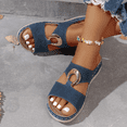 thumbnail image 2 of CHICVOMEY Women's Slip-On Sandals 2025 Comfortable Slide Sandals with Soft Lining Non-Slip Platform Sole Summer Casual Sandals for Women Beach Outdoor, 2 of 6