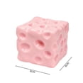 thumbnail image 5 of BingTong Cheese Block Squeeze Toy,Cheese Squishies,Cheese Cube Stress Ball, Squeeze Cheese Squishies, Cute Sensory Fidget For Stress Relief Novelty Birthday Gifts Pink, 5 of 7