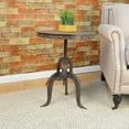 thumbnail image 6 of Carolina Classics Tanvi Adjustable Crank Accent End Table Brown, 6 of 9