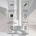 thumbnail image 4 of Rasoir Électrique pour Hommes Tondeuse à Barbe avec 3 Têtes Flottantes Rasoir de Rasage Lavable Rechargeable par USB, 4 of 8