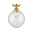 thumbnail image 3 of Innovations Lighting 288-1C-13-10 Beacon Semi-Flush Beacon 10" Wide Semi-Flush Globe, 3 of 5