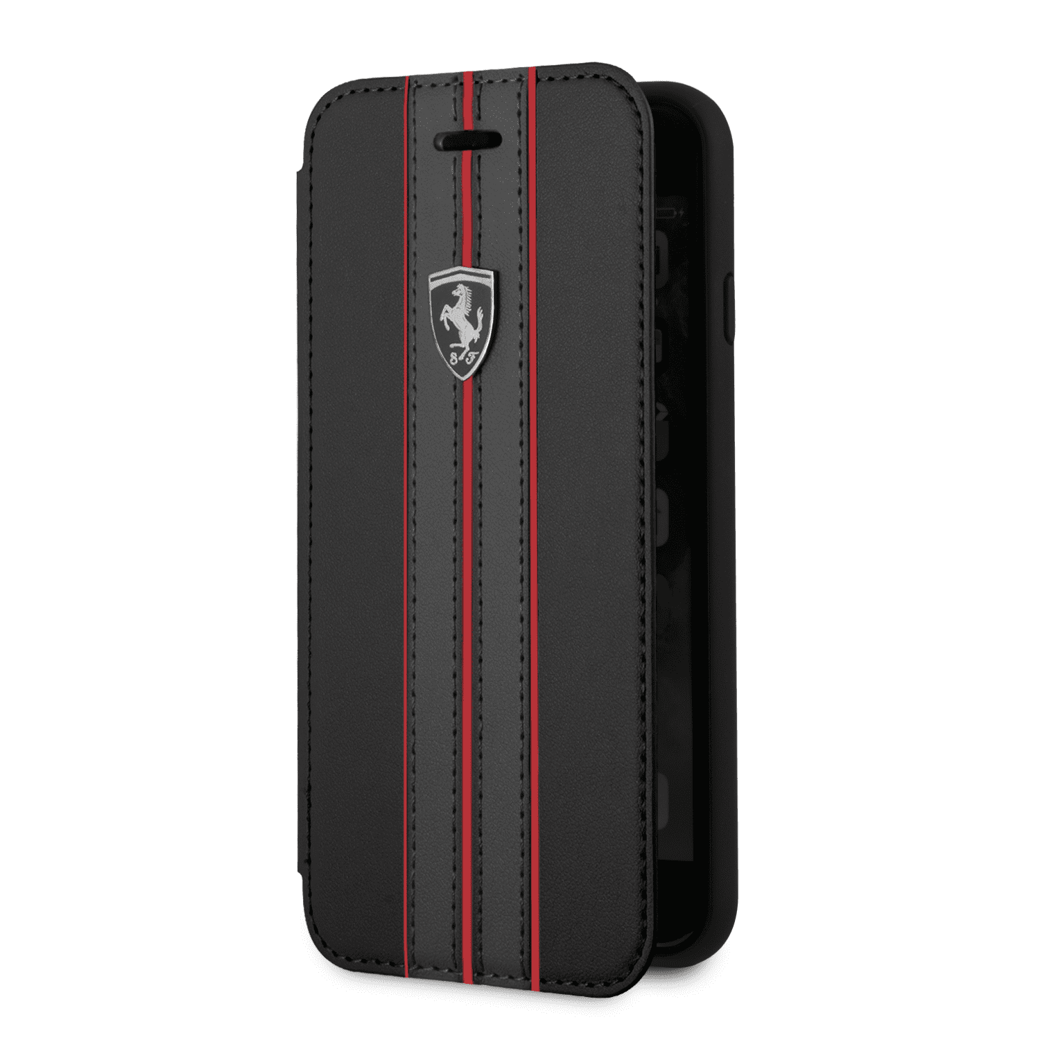 Ferrari Wallet Case iPhone SE (2020) iPhone 8 and iPhone 7 Hard Case Black off Track - Walmart ...