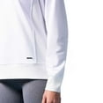 thumbnail image 4 of Women's MSX by Michael Strahan White New Jersey Devils Millie Raglan Pullover Sweatshirt, 4 of 4