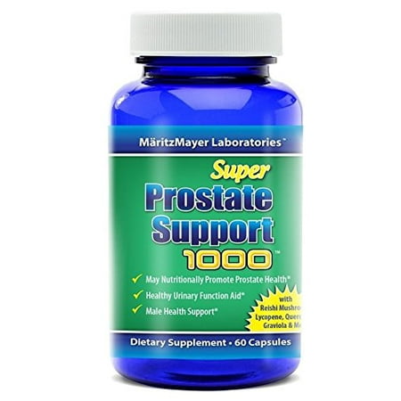 Super Prostate Support 1000 Helps Maintain Urinary Health and Prostate Function Includes Saw Palmetto and Over 30 More All Natural (Best Herbs For Prostate Infection)