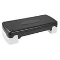 thumbnail image 1 of Stamina Adjustable Aerobic Step Multipurpose Home Gym Workout Equipment, Black, 1 of 7