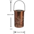 thumbnail image 3 of Luz solar de sombra de mariposa IP65 Luz de linterna colgante solar vintage impermeable, 3 of 8