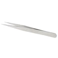 thumbnail image 4 of Pinzas de extensión de pestañas de material acero inoxidable profesion, de herramientas rectas y curvas para pestañas postizas, kit de pinzas para cort - Derecho, 4 of 6