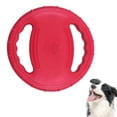 thumbnail image 1 of Dog Flying Disc Toy,rubber Outdoor Training Flying Disc Play, 1 of 5