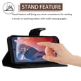 thumbnail image 5 of Mantto for Moto G Play 4G 2024 Case RFID Blocking Wallet Card Holder Leather PU Flip Cover Lanyard Crossbody Strap Women Girl Magnetic Clasp Kickstand for Motorola Moto G Play 4G 2024, Black, 5 of 8