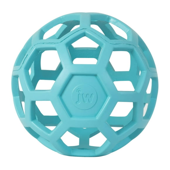 Pelota de rompecabezas para perros JW Pet Hol-ee Roller™ de caucho natural