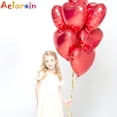 thumbnail image 1 of Heart Pattern Aluminum Foil Balloons 18 Inch Child Adult Birthday Wedding Decor Party Supplies Birthday Balloons heqiyong LED, 1 of 2