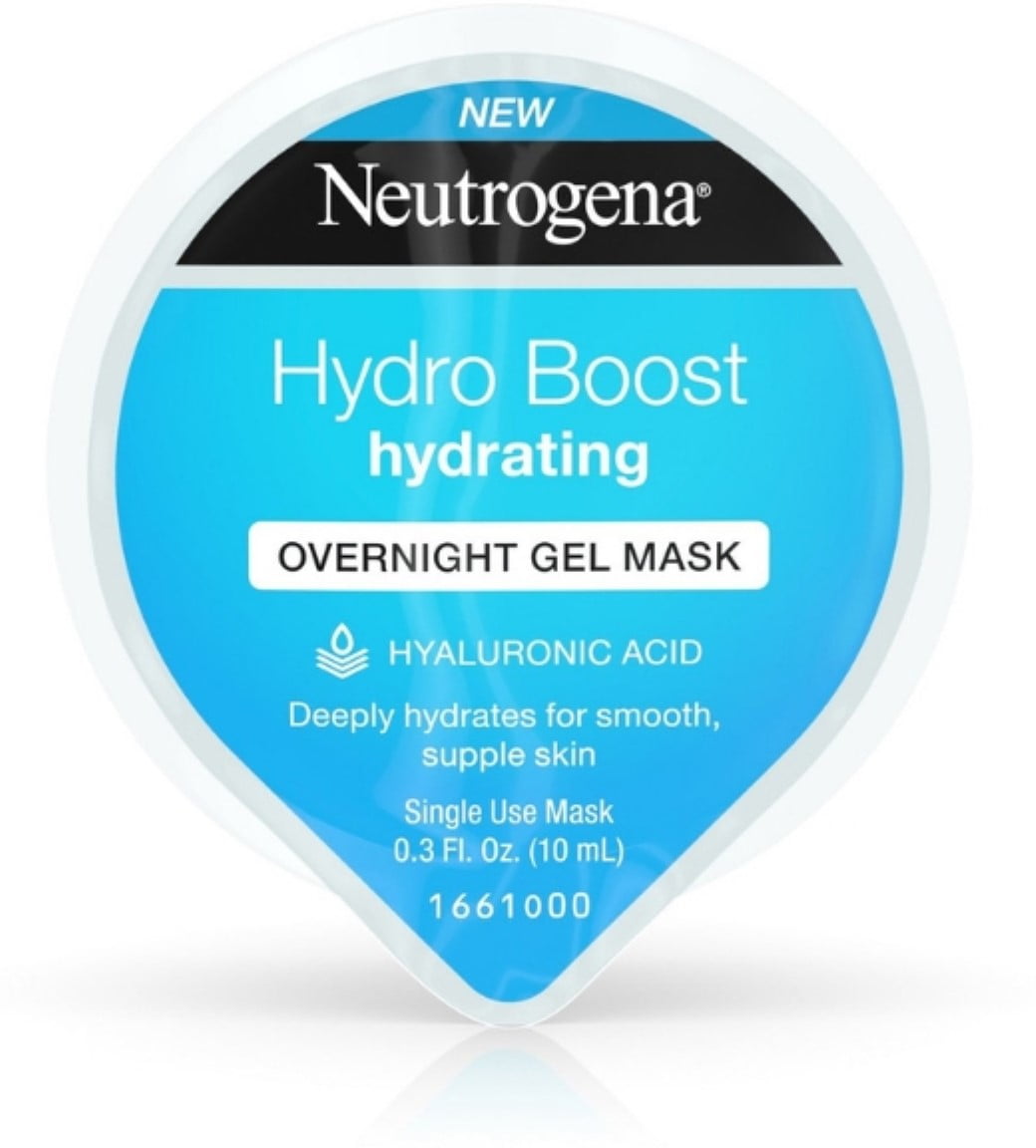 6 Pack Neutrogena Hydro Boost Moisturizing Overnight Face Mask, 0.3