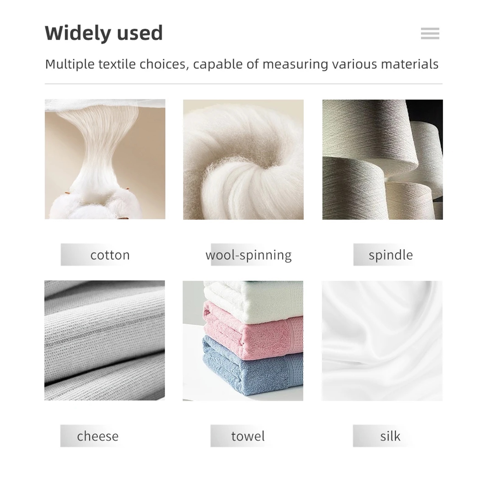 Digital Yarn Moisture Meter Wool Silk Woollen Textile Materials Humidity Tester LCD Display Professional Cotton Hygrometer