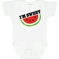 thumbnail image 3 of Inktastic I'm Sweet Watermelon Boys or Girls Baby Bodysuit, 3 of 5