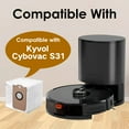 thumbnail image 3 of EIMELI 6 Packs Dedicated Large Capacity Dust Bag for Kyvol Cybovac S31  For Uoni V980 Plus Q6  For M7 Pro M7 Max Vacuum Cleaner Accessories, 3 of 9
