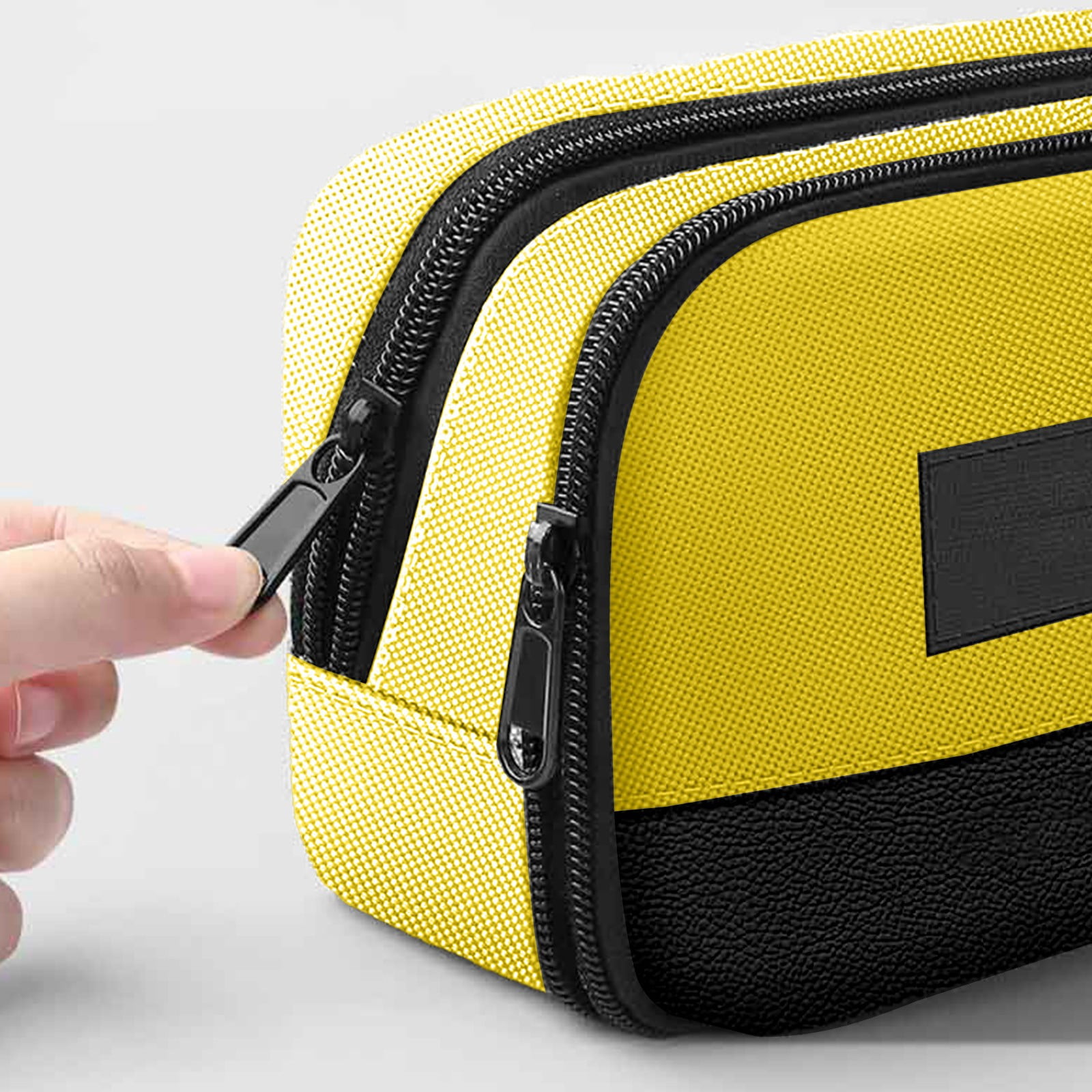 Cute Pen Case Zippered Pencil Pouch,Big Capacity Pencil Pen Case,Pencil Organizer Kawaii Pencil Case for Home Office Schoolsupplies(1PC)