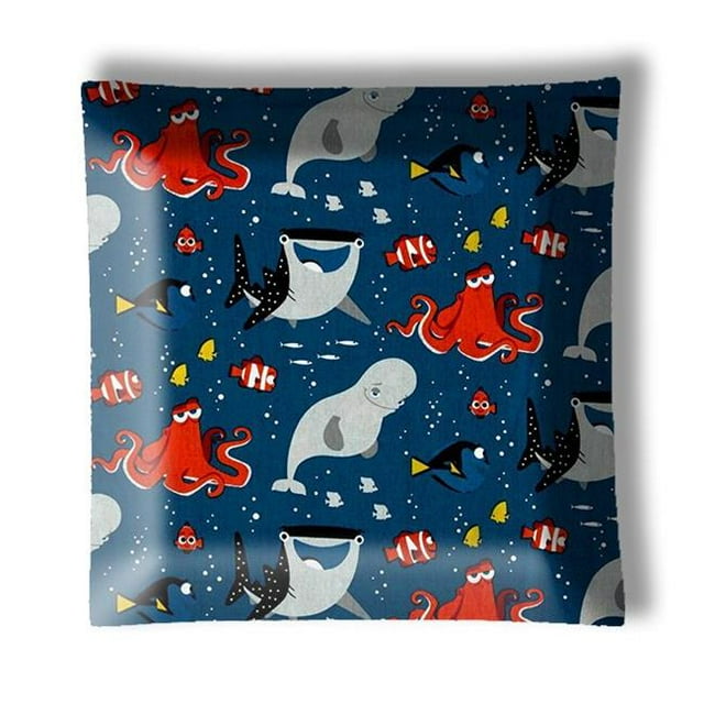 888 Cool Fans L-0001038 12 in. Finding Nemo Square Semi Flush Mount Ceiling Lamp