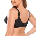 thumbnail image 5 of WIRELESS FULL COVERAGE BRA WIDE STRAPS SUPPORT UNLINED MINIMIZER PLUS SIZE 38D, 5 of 9