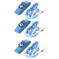 thumbnail image 1 of Banda de muñeca ajustable ESD antiestática azul 3 piezas, 1 of 2