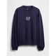 thumbnail image 4 of Sudadera GAP para Hombre con Logo, Cuello Redondo, Forro Polar, Azul Marino, XXL, 4 of 4