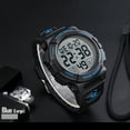thumbnail image 2 of SKMEI Man Watch Wristwatch Fashion Watch Multifunction Waterproof Outdoor Sports Luminous Watch 1258 Blue, 2 of 8