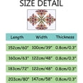 thumbnail image 2 of SKYSONIC Area Rug Flowers Pattern Nursery Rug Floor Mat Kids Playing Mat 5'x 3'3" (60 x 39 in) for Living Room Bedroom, 2 of 6