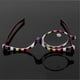 thumbnail image 2 of 2 Pack Magnifying Makeup Glasses Eye Make Up Spectacles Flip Down Lens Folding Cosmetic Womens Reading Glasses +2.50-Yvan, 2 of 5
