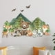 thumbnail image 1 of Calcomanía de pared para habitación de bebé con tema de animales, decoración de pared, decoración del hogar, guardería, ventana, pegatina de cristal, 1 of 10