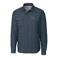 thumbnail image 2 of Men's Cutter & Buck  Anthracite Boston Red Sox Rainier PrimaLoft- Eco Insulated Quilted Full-Zip Shirt Jacket, 2 of 3