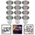 thumbnail image 4 of 18 Pcs Gobelets en Acier Inoxydable Verres à Boire en Métal Incassables Gobelets à Boire (45ml), 4 of 8
