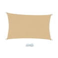 thumbnail image 4 of S SERENABLE Sun Shade Sail Heavy Duty Sun Protection Canopy for Outside Balcony Terraces Rectangle 4MX6M, 4 of 9