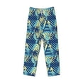 thumbnail image 6 of Goofa Hawaiian Style Printed Soft Pajama Pants for Men, Wide Leg Comfy Casual Lounge Yoga Pants-XX-Large, 6 of 9