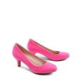 thumbnail image 2 of Zapatos de Tacón para Mujer DREAM PAIRS LUVLY Ante Fucsia 6.5 cm, 2 of 7