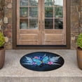thumbnail image 4 of Felwors Funny Doormat Theme Doormat For Entrance Way Welcome Mat With Slip Rubber Back Kitchen Rugs, 4 of 7