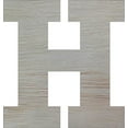 thumbnail image 1 of Wooden Block Letters, Unfinished 6'' Rockwell H, Craft, 1 of 1