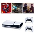 thumbnail image 3 of Consola de Videojuegos Sony PlayStation 5 SLIM, con SPIDERMAN 2, 2 Controles Dualsense Blancos; 1TB, Edición Standard Sony Blanco, 3 of 3
