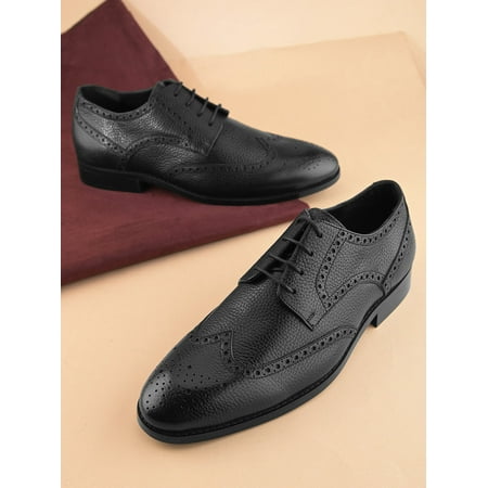 

BlueBird Refined Black Leather Dress Shoes