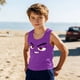 thumbnail image 2 of Niños Pequeños Camisola 3-15Years sin Mangas Gradiente Impresión Tela Suave para la Foto de la Fiesta Casual, 2 of 6