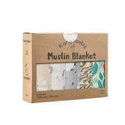 My Soft Life# New 5pcs Pack Multi-Functional Bamboo Cotton Newborn Muslin Bib Antibacterial Baby Burp Cloth Set MB38