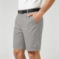 thumbnail image 4 of Clossjun Mens Slim Stretch Khaki Shorts Lightweight Quick Dry for Golf Dress Casual Work with Pockets(No Belt), 4 of 6