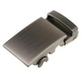 thumbnail image 6 of Automatic Slide Buckle Replacement Metal Rectangle Ratchet Belt Buckle Gray, 6 of 7