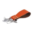 thumbnail image 4 of Correa de carga con mancuernas, correa para con cadena de hierro, PU resistente para levantamiento de pesas, cinturón de pesas para mujeres, Naranja, 4 of 8